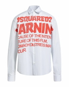 Dsquared2 Mens Shirt in Off white