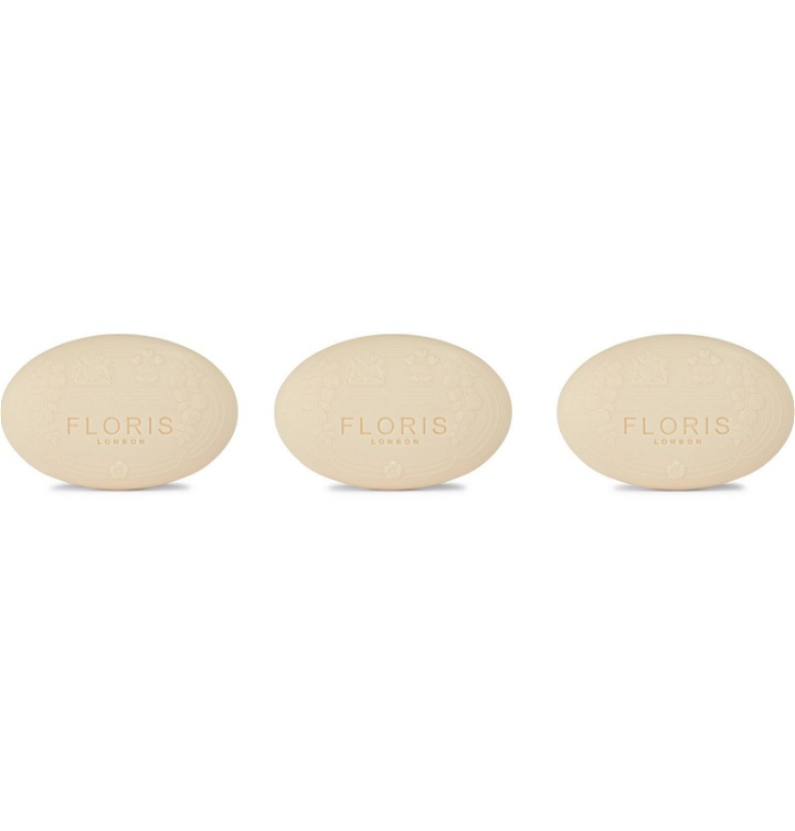 Photo: Floris London - Elite Three-Pack Scented Soaps - Colorless