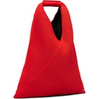MM6 Maison Margiela Orange Small Triangle Tote