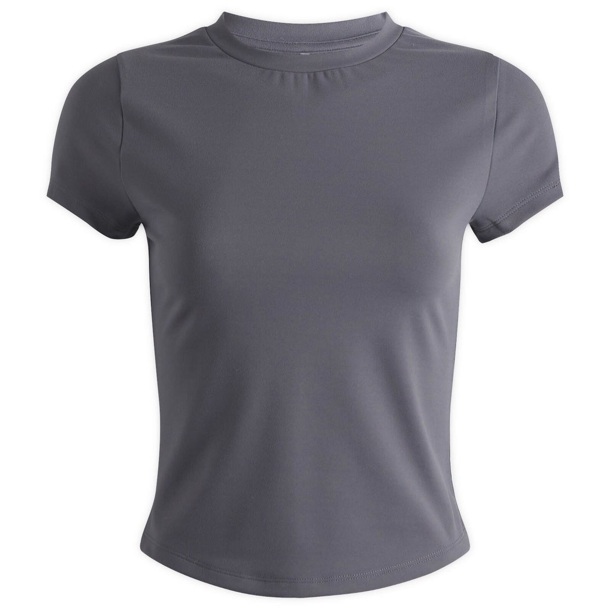 Represent Women's Scoop Hem Baby T-Shirt in Grey