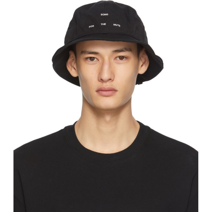 Photo: Song for the Mute Black New Era Edition Explorer Bucket Hat