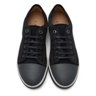 Lanvin Grey Suede DBB1 Sneakers