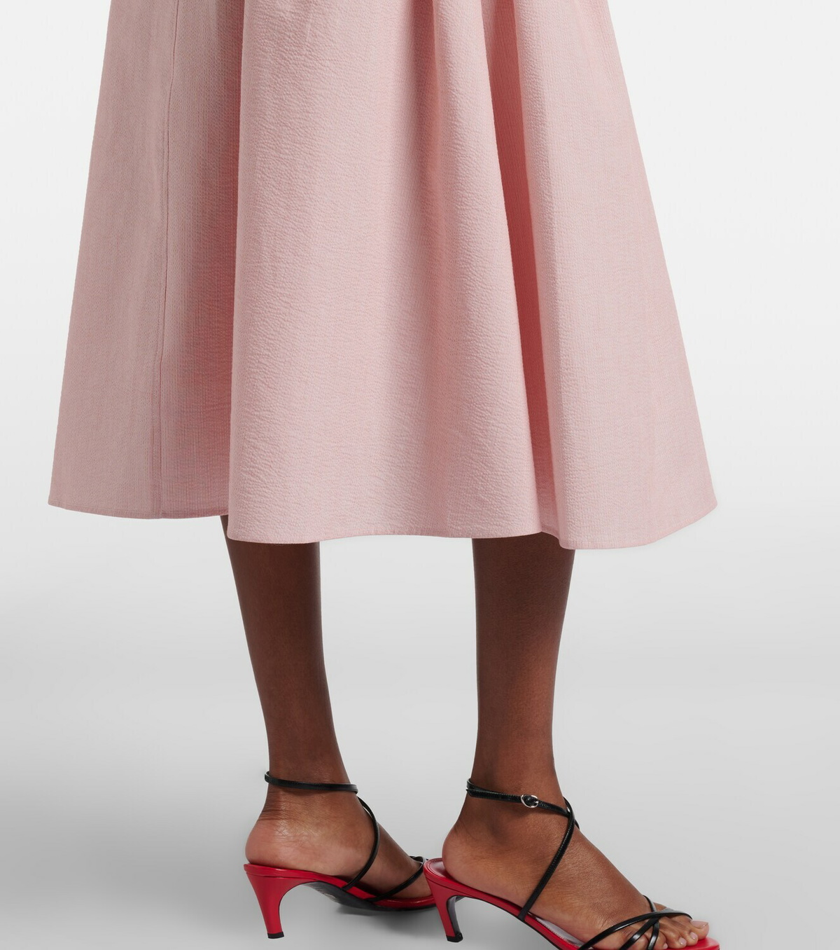 Proenza Schouler Solira seersucker midi dress