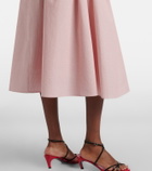 Proenza Schouler Solira seersucker midi dress