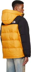 The North Face Yellow & Black Himalayan Down Parka