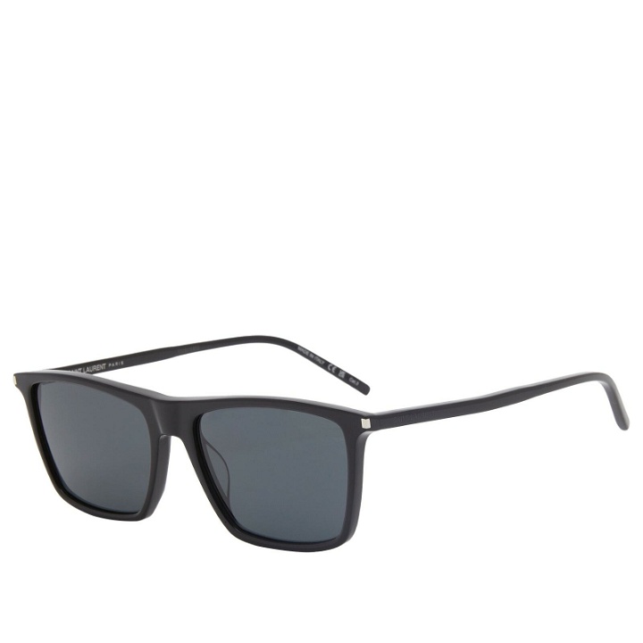 Photo: Saint Laurent Sunglasses Men's Saint Laurent SL 668 Sunglasses in Black 