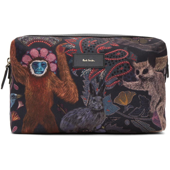 Paul Smith Multicolor Monkey Washbag Pouch Paul Smith