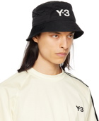 Y-3 Black Classic Bucket Hat