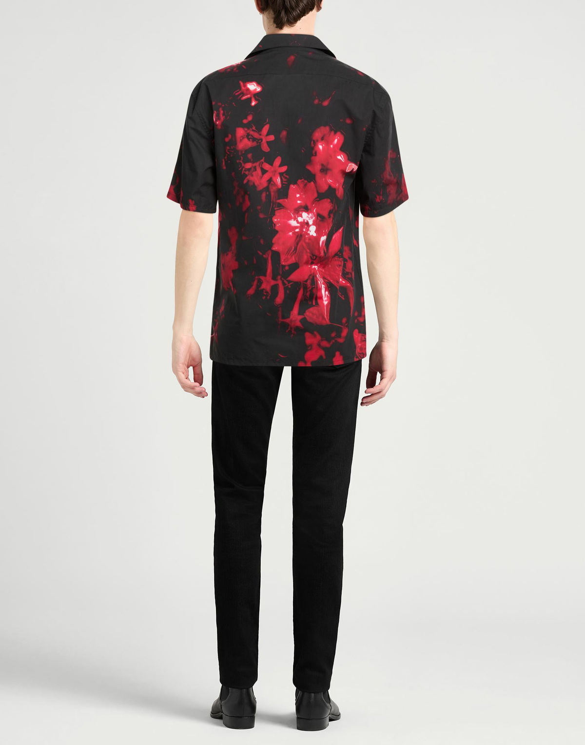 Mcqueen Mens Shirt in Black