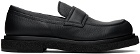 Officine Creative Black Tonal 012 Loafers