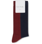 Paul Smith - Colour-Block Cotton-Blend Socks - Multi