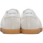 Lanvin Off-White Glen 2.0 Leather Sneakers