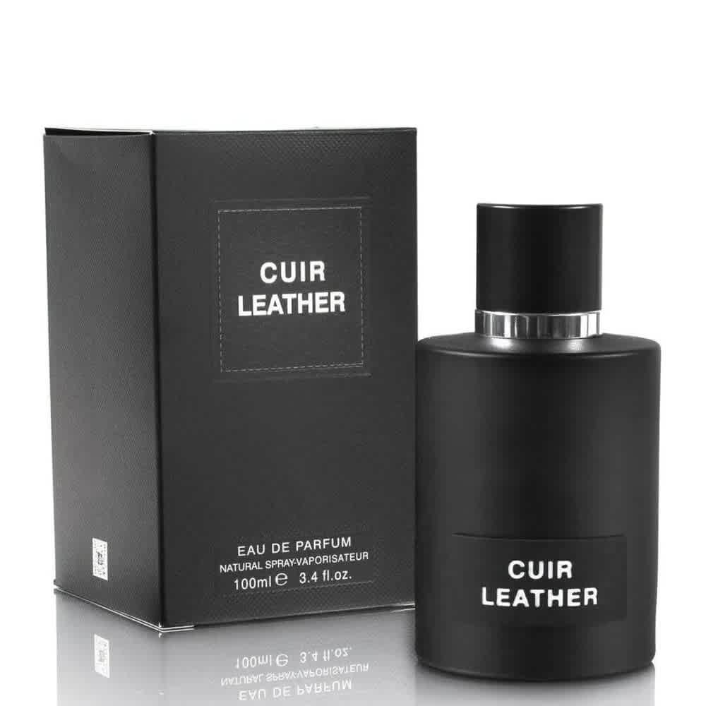 Fragrance World Unisex Cuir Leather EDP Spray 3.38 oz Fragrances 6291108329160