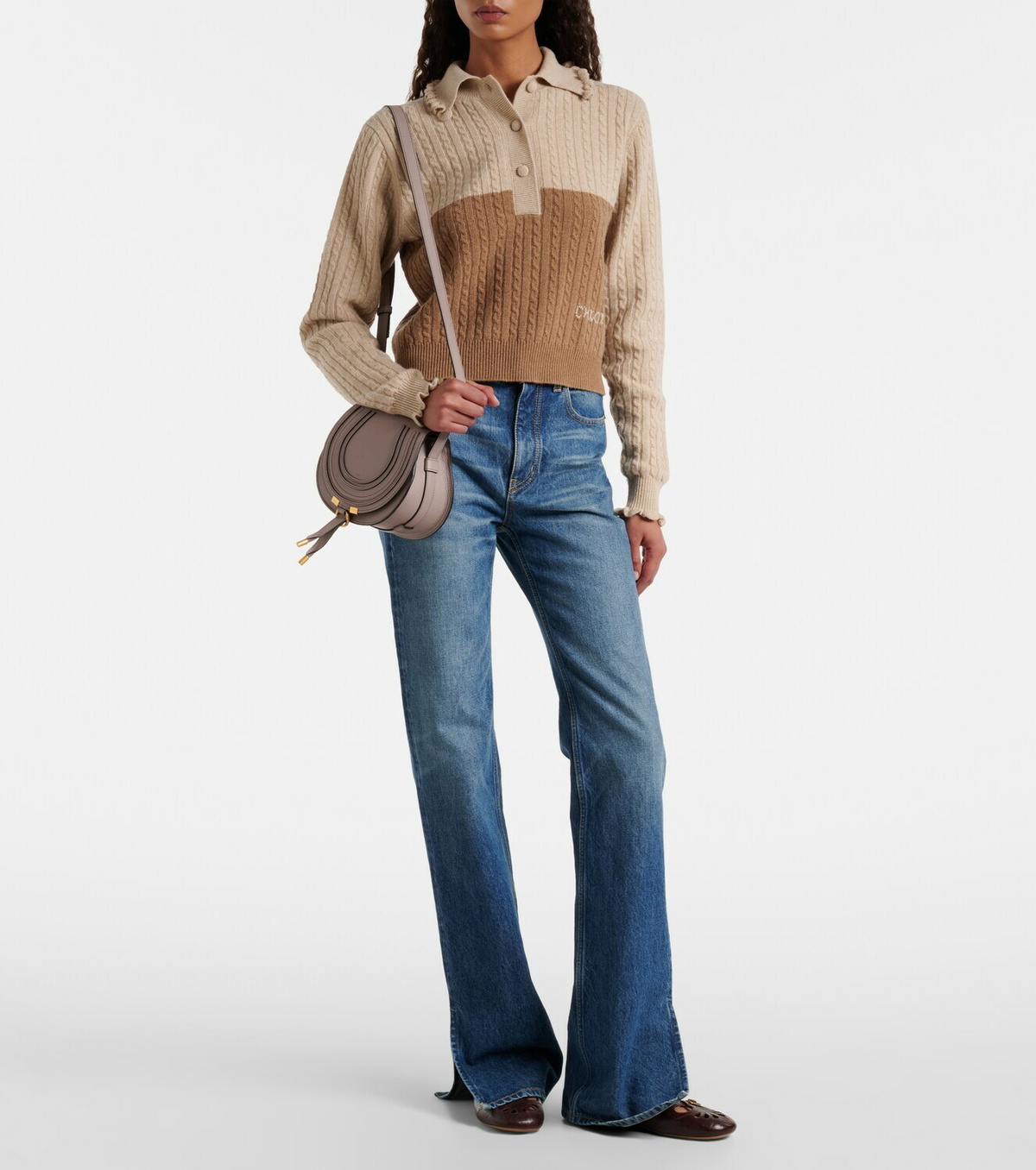 Chloé Marcie Small leather crossbody bag