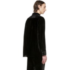 Sies Marjan SSENSE Exclusive Black Velvet Cord Sander Shirt