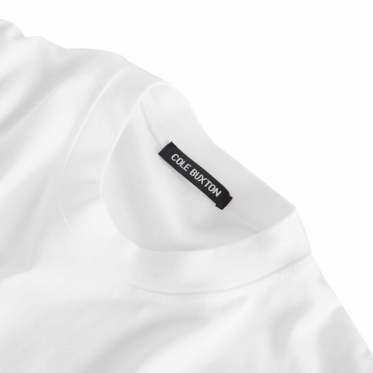 END. x Cole Buxton Camo Sportswear T-Shirt in Vintage White