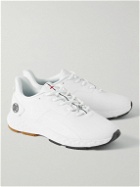 G/FORE - MG4 Rubber-Trimmed Coated-Mesh Golf Shoes - White