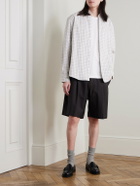 Corridor - Garment-Dyed Cotton-Jersey T-Shirt - White