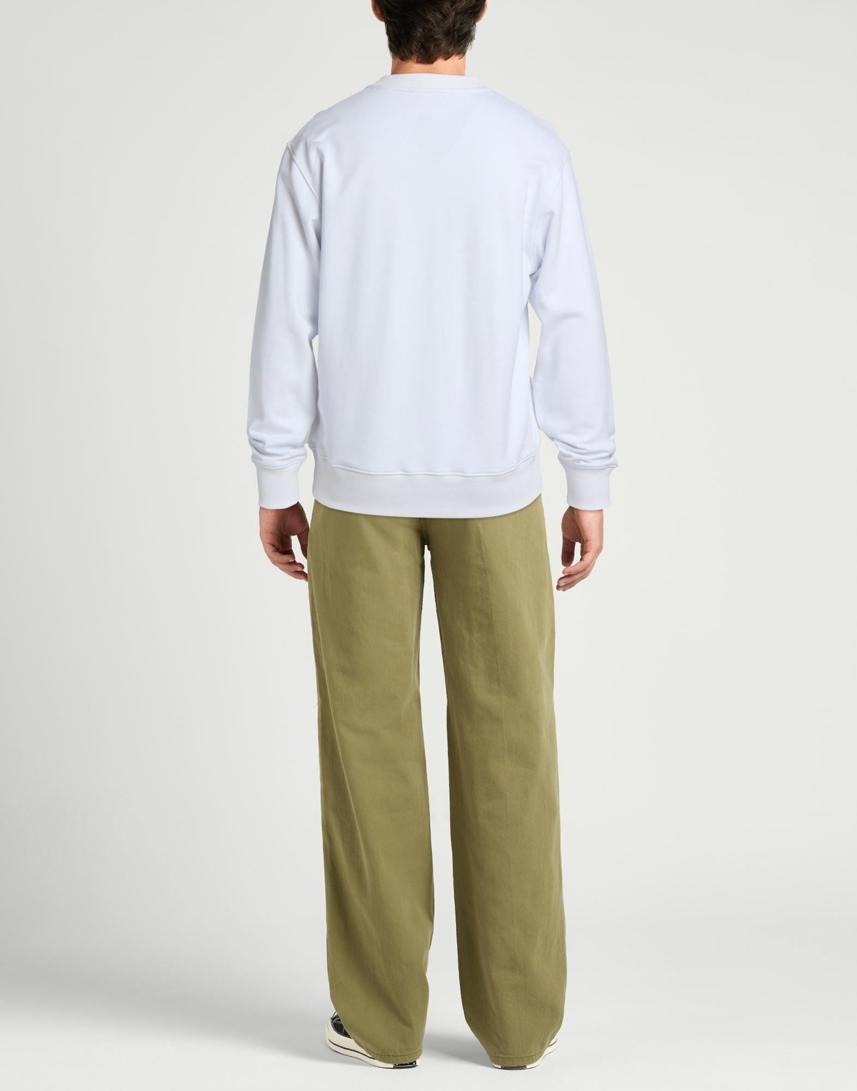 Versace Jeans Couture Mens Sweatshirt in White