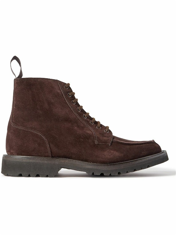 Photo: Tricker's - Lawrence Suede Boots - Brown
