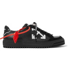 Off-White - 3.0 Polo Suede-Trimmed Leather Sneakers - Men - Black