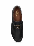 VALENTINO GARAVANI Vlogo Signature Leather Loafers