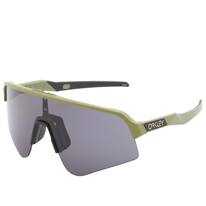 Photo: Oakley Men's Sutro Lite Sweep Sunglasses in Matte Fern/Prizm Grey 