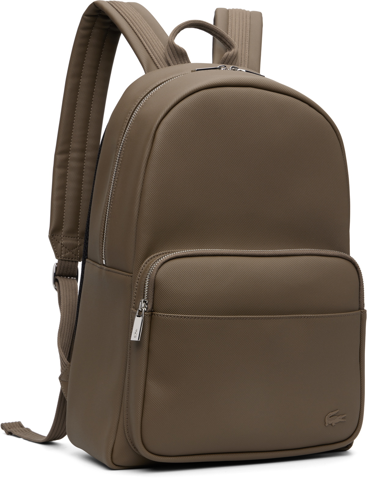 Lacoste Taupe Classic Backpack