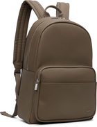 Lacoste Taupe Classic Backpack