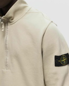 Stone Island Maglieria Tagliata Felpa/Pile Beige - Mens - Half Zips