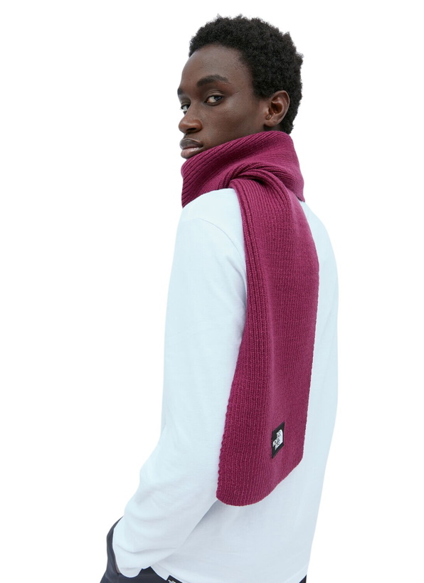Photo: The North Face Logo Patch Scarf