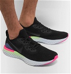 Nike Running - Epic React Flyknit 2 Running Sneakers - Men - Black