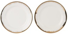 Stories of Italy Gold Eclipse Dessert Plate Set