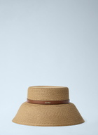 Max Mara Woven Straw Hat