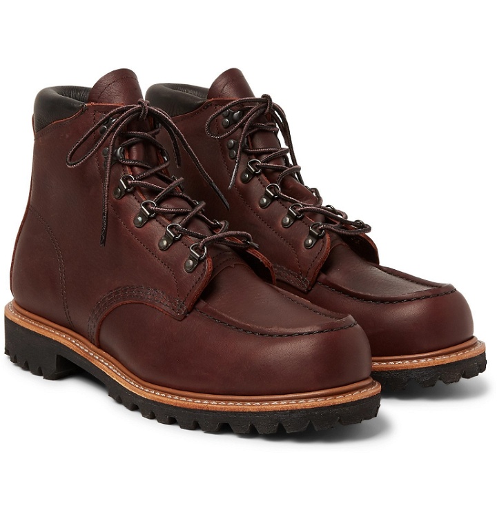 Photo: Red Wing Shoes - 2927 Sawmill Leather Boots - Brown