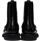 HEREU Black Alda Sport Chelsea Boots