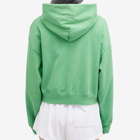 Sporty & Rich Women's SRHWC Cropped Hoodie in Green