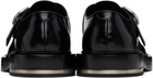 Jil Sander Black Leather Loafers