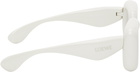 Loewe White Inflated Sunglasses