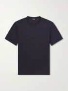 Zegna - Cotton-Jersey T-Shirt - Blue