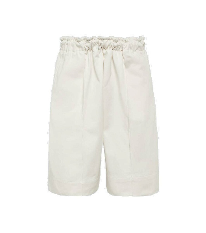 Photo: The Frankie Shop Adan cotton-blend Bermuda shorts
