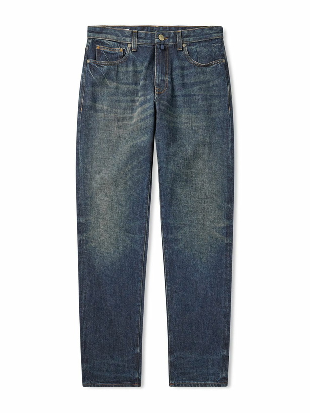 Photo: Incotex - Incotex Blue Division Straight-Leg Jeans - Blue