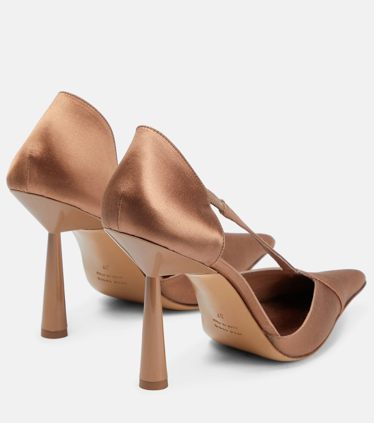 Gia Borghini - Gia/Rhw Rosie 34 satin pumps Gia Borghini