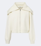 Róhe Wool zip-up sweater