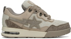 BAPE Beige BAPE FLIP STA #1 Sneakers