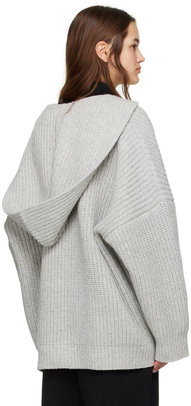 Trunk Project Gray Hooded Cardigan
