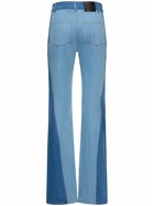 NENSI DOJAKA - Contrast Wide Flared Denim Jeans