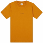 C.P. Company Men's Chest Logo T-Shirt in Desert Sun