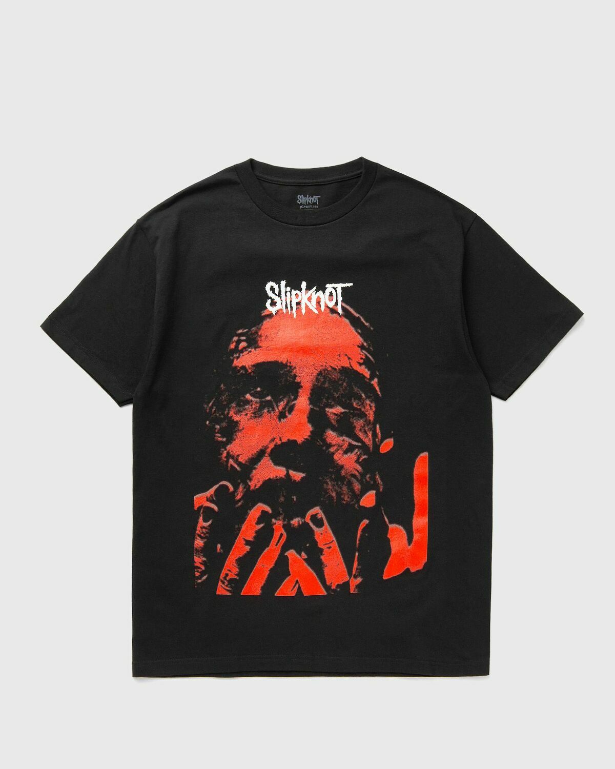 Pleasures X SLIPKNOT FACE TEE Black Mens Shortsleefe