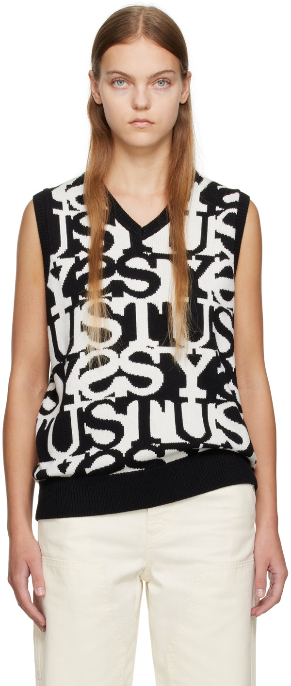 【専用】Stussy Melange Checker Sweater Vest Stussy New Wobbly Check Sweater Vest Brown XS | eBay